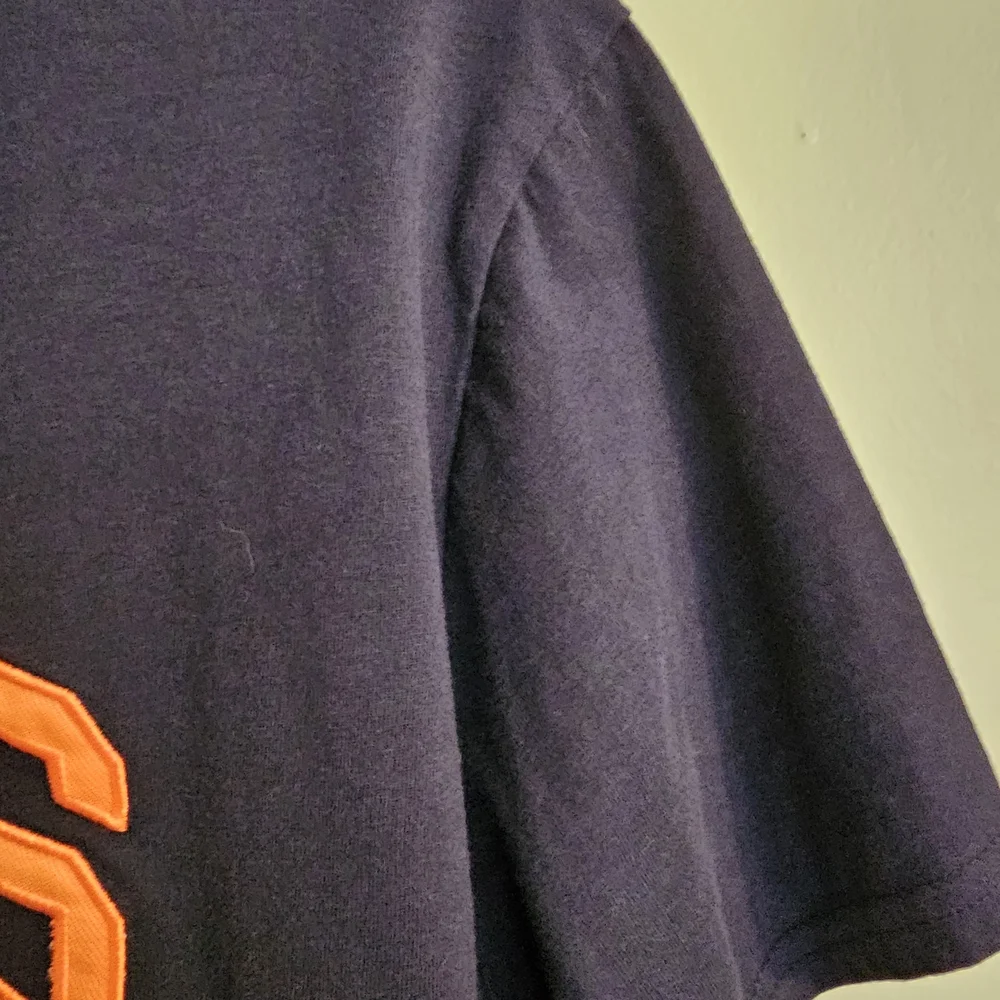 University Of Illinois Fighting Illini Champion Navy Blue T-Shirt 2XL Like New - Picture 4 of 5
